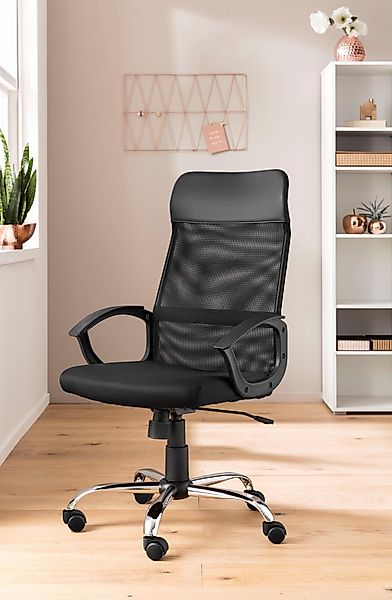 INOSIGN Bürostuhl "Kirsten, Schreibtischstuhl," () mit atmungsaktivem Stoff günstig online kaufen