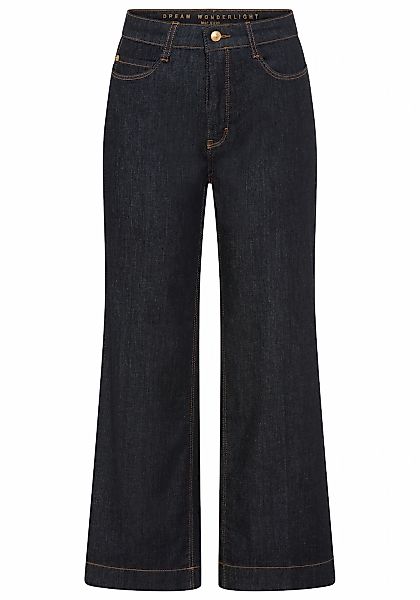 MAC Weite Jeans "DREAM WIDE" mit Fransen am Saum günstig online kaufen