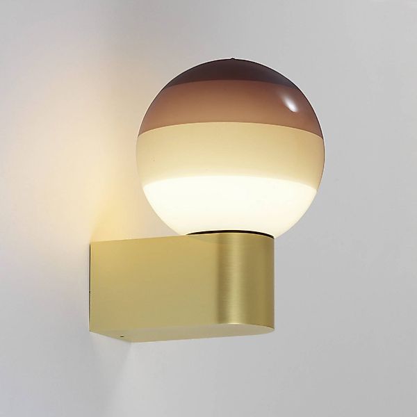 MARSET LED-Wandlampe Dipping Light A1, braun/messing günstig online kaufen