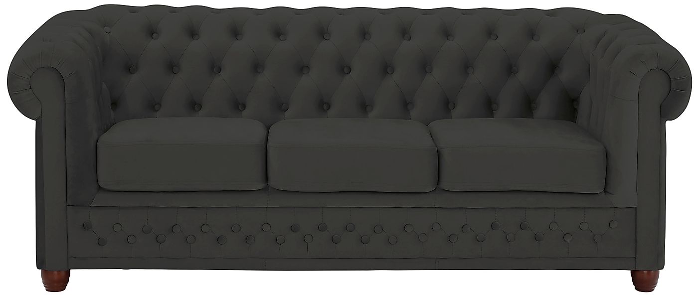 Home affaire Chesterfield-Sofa »New Castle«, mit hochwertiger Knopfheftung günstig online kaufen