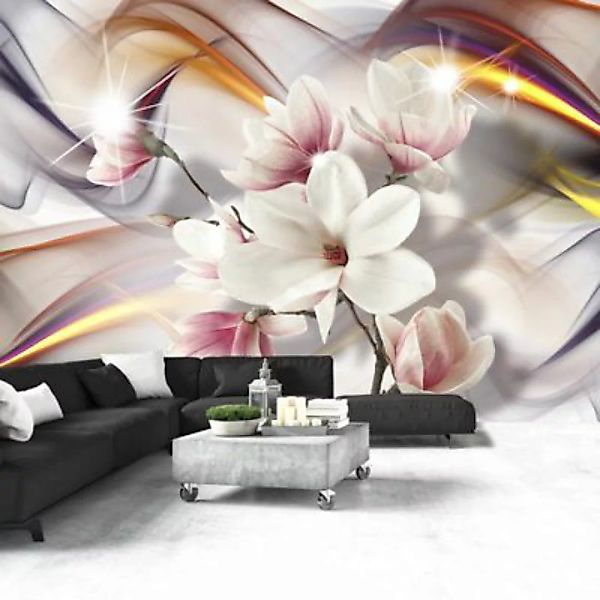 artgeist Fototapete Artistic Magnolias mehrfarbig Gr. 150 x 105 günstig online kaufen