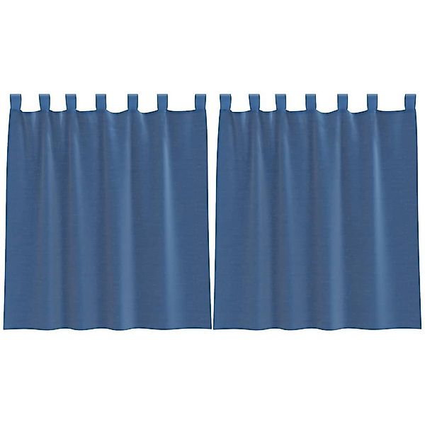 vidaXL Vorhang Voile Vorhänge mit Stangentaschen günstig online kaufen