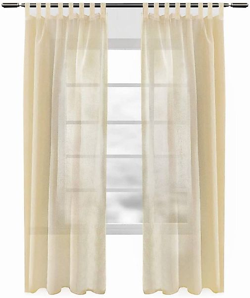 Woltu Gardine, (2 St), transparent, Gardinen günstig online kaufen