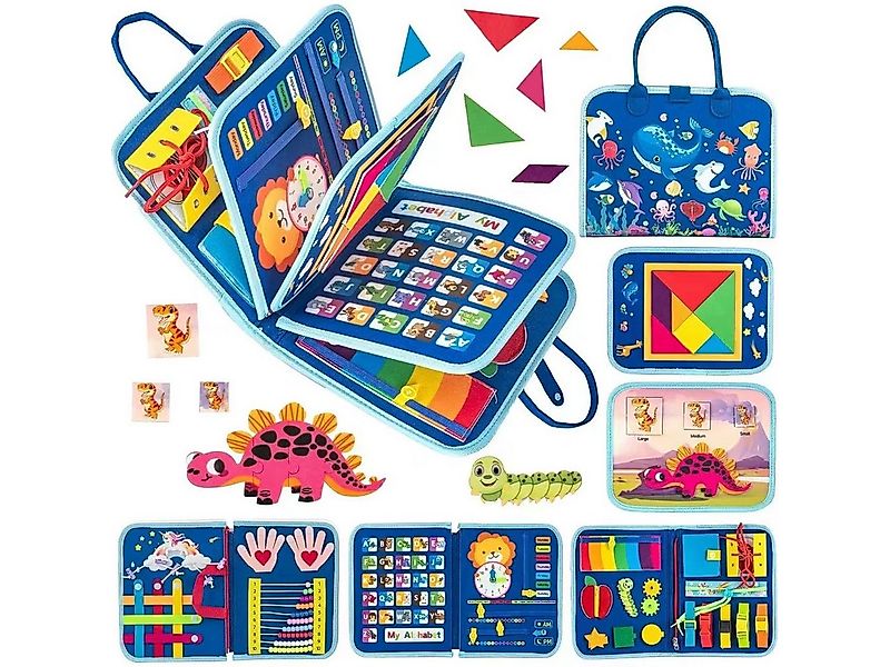 HOMELIVE Lernspielzeug Lernspielzeug Ozean Busy Board Montessori Spielzeug, günstig online kaufen