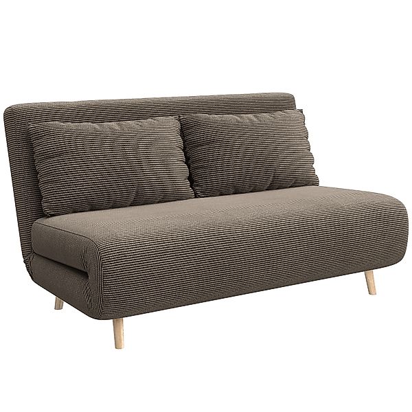HOMCOM 3 in 1 Schlafsofa 2 Sitzer Sofa mit Schlaffunktion, 191 x 141 cm Kla günstig online kaufen