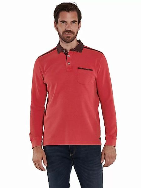 Engbers Langarm-Poloshirt Langarm-Shirt mit Polo-Kragen günstig online kaufen