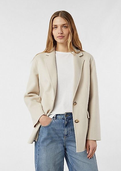 comma Funktionsjacke Outdoor-Jacke Lockerer Doubleface-Blazer günstig online kaufen