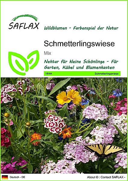 SAFLAX Blumensamen SAFLAX - Samen - Schmetterlingswiese günstig online kaufen