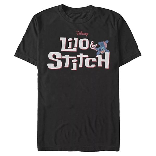 Disney Classics - Lilo & Stitch - Stitch with Logo - Männer T-Shirt günstig online kaufen