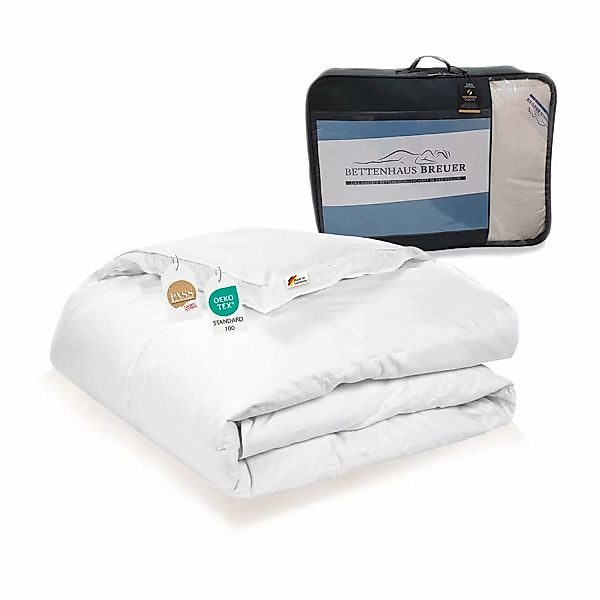 Winter Außensteg Bettdecke Daunendecke 1390g premium Daunen 155x220 günstig online kaufen