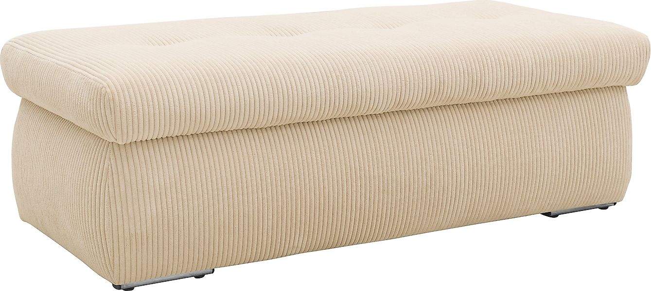 DOMO collection Hocker "NMoric" mit Stauraumfach, auch in Cord günstig online kaufen