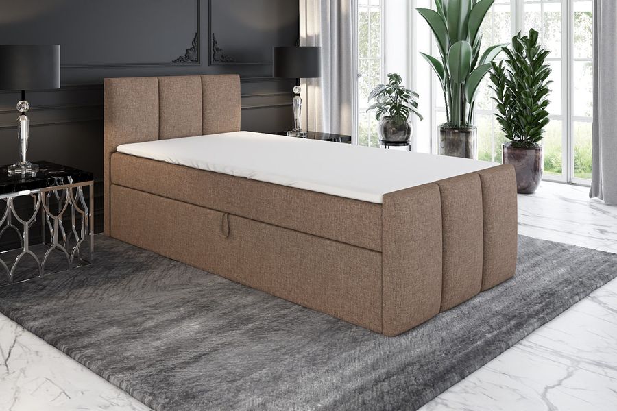 A&J MöbelLand GmbH Boxspringbett Einzelbett MOREN günstig online kaufen