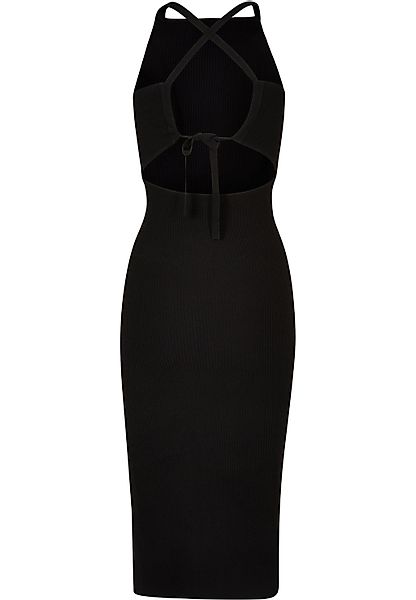 URBAN CLASSICS Shirtkleid "Urban Classics Damen Ladies Midi Rib Knit Crosse günstig online kaufen