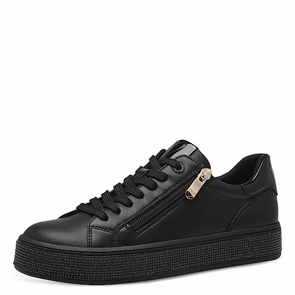 MARCO TOZZI Plateausneaker, Freizeitschuh, Halbschuh, Schnürschuh in vegane günstig online kaufen