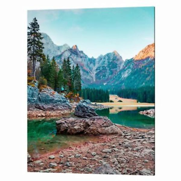 Any Image Wandbild Die Julischen Alpen grau Gr. 40 x 50 günstig online kaufen