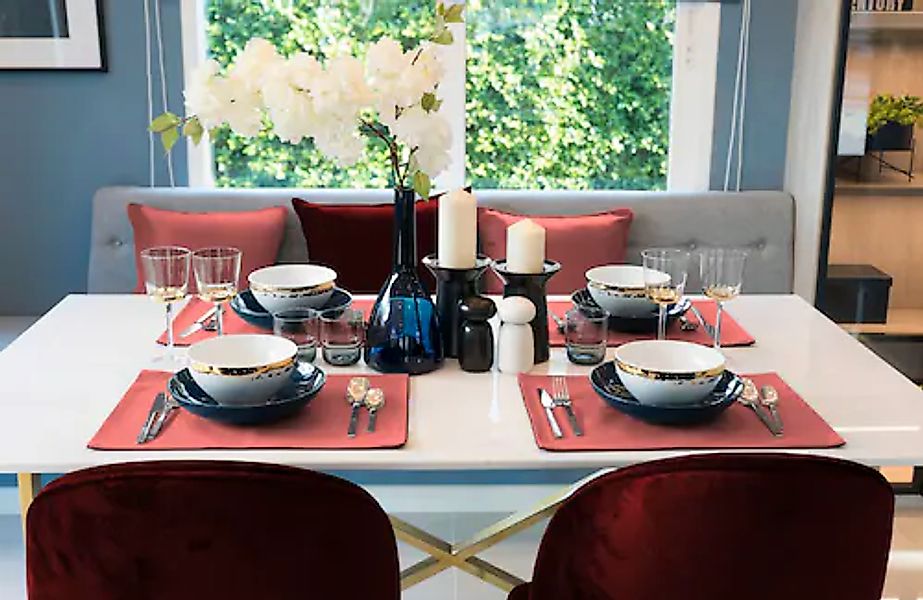 Adam Platzset »Uni Collection Light« GOTS zertifiziert, Made in Germany günstig online kaufen