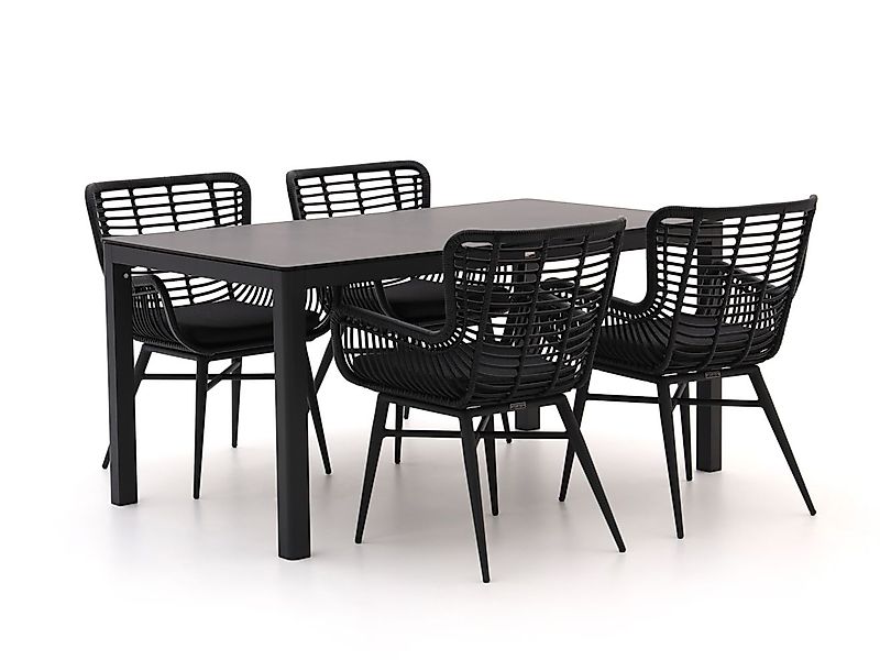 Intenso Asti/La Fonte 160 cm Gartenmöbel-Set 5-teilig günstig online kaufen