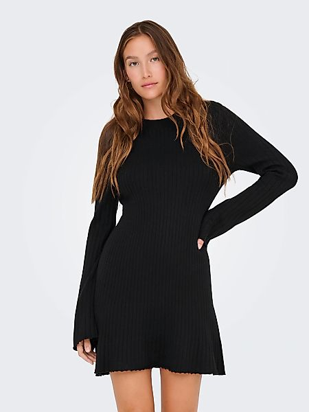 ONLY Minikleid "ONLMICHELLA LS O-NECK DRESS KNT", Sommerkleid günstig online kaufen
