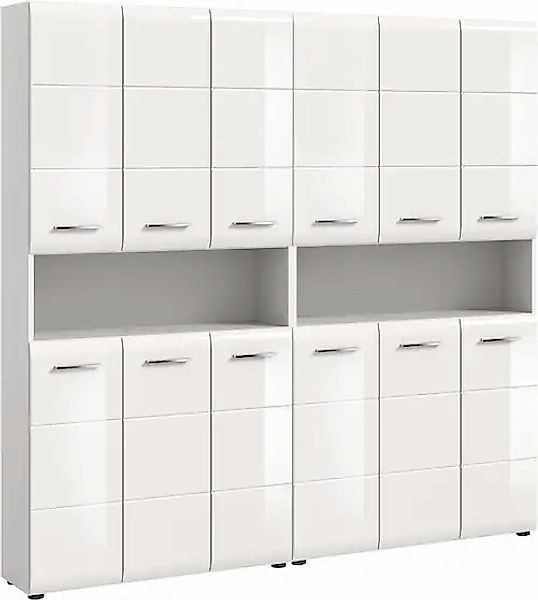 INOSIGN Badezimmer-Set Set, 2 Stk. tlg. Florenz, Badkombination 2-tlg. Weiß günstig online kaufen