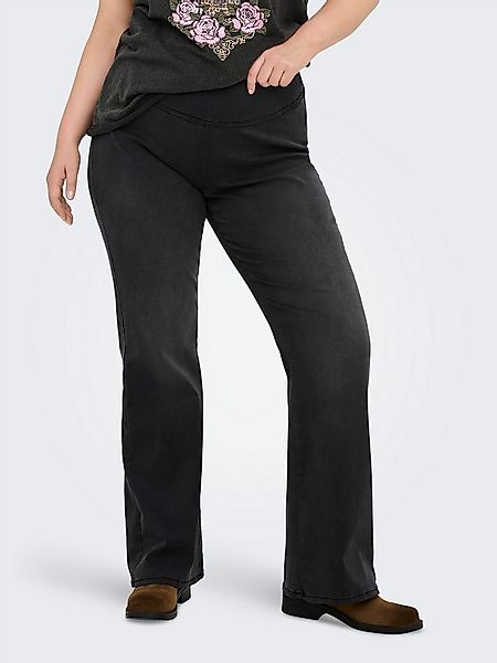 ONLY CARMAKOMA Jeansleggings CARROYAL MID WAIST FLARED LEGGING günstig online kaufen