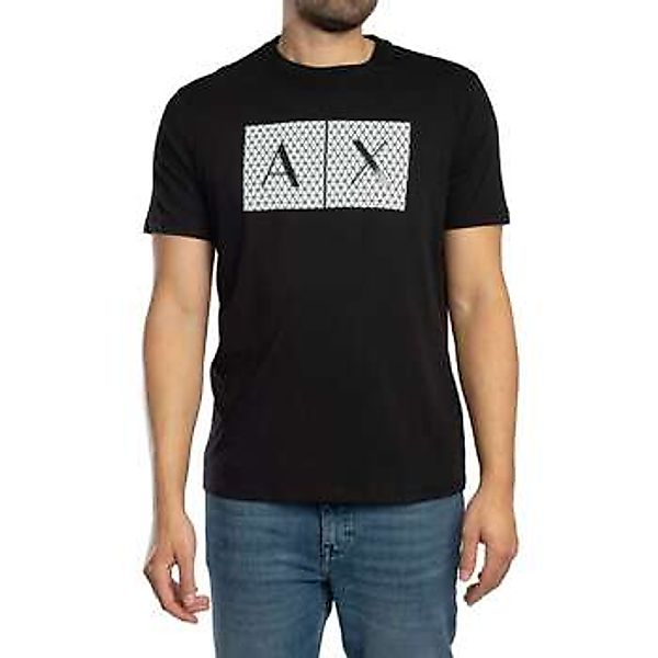 EAX  T-Shirt Slim-Fit-T-Shirt mit erhabenem Grafikprint günstig online kaufen