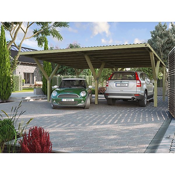 weka Doppelcarport, BxT: 592x606 cm, 241 günstig online kaufen