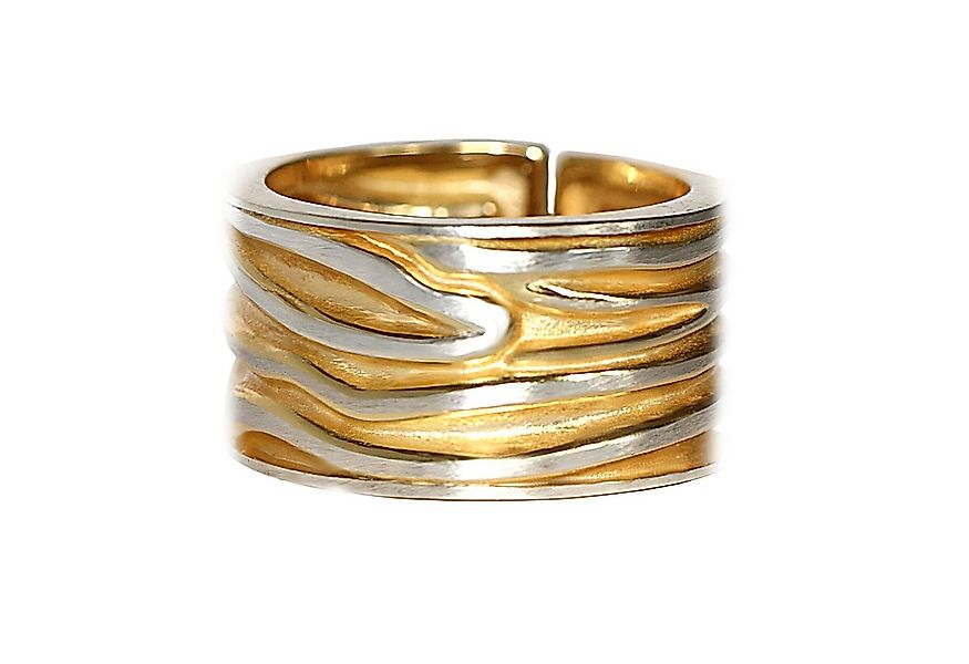 Villa Sorgenfrei Schmuckmanufaktur Silberring Goldene Düne. 925 Sterlingsil günstig online kaufen