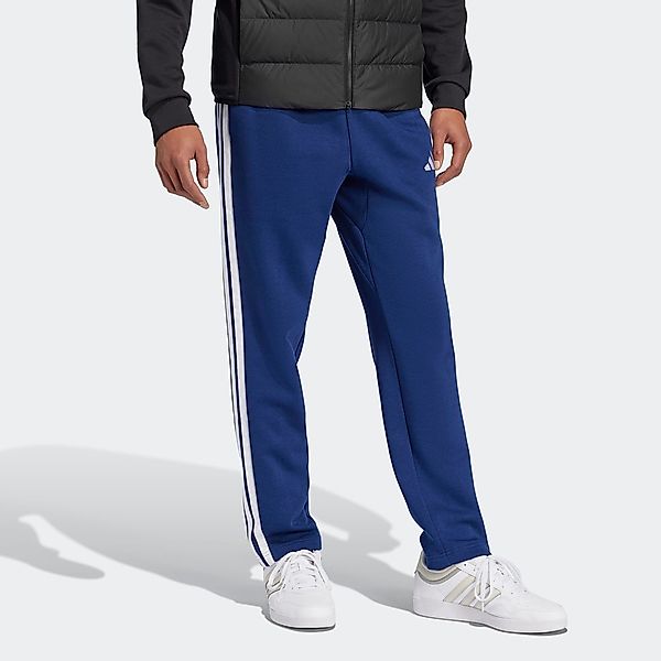 adidas Sportswear Sporthose "ESSENTIALS 3-STREIFEN OPEN HEM" aus Baumwolle, günstig online kaufen