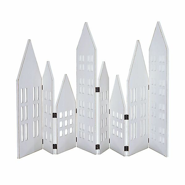 Mirabeau Weihnachtsfigur Deko-Shutter Cottages weiß (kein günstig online kaufen
