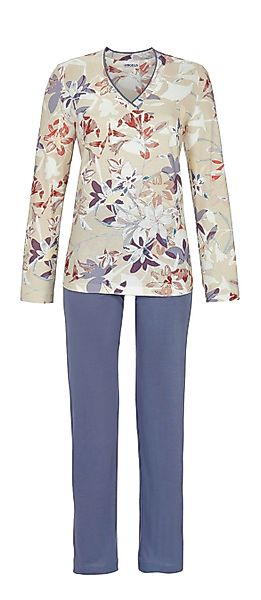 Ringella Pyjama mit abstrahiertem Blumenprint günstig online kaufen