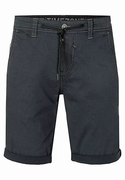 TIMEZONE Chinoshorts Chino Shorts mit Kordelzug LucaTZ 5918 in Schwarz günstig online kaufen