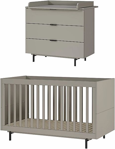 GERMANIA Babymöbel-Set "Tomino", (Set, 3 tlg.), modernes Design, mitwachsen günstig online kaufen