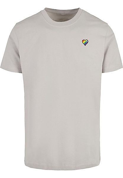 MisterTee T-Shirt "MisterTee Glossy Heart Pride Tee", (1 tlg.) günstig online kaufen