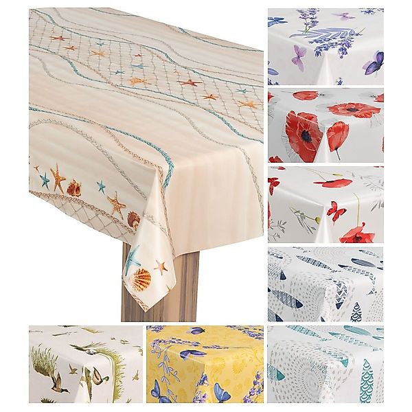 laro Tischdecke Wachstuch-Tischdecke Wachstischdecke Gartentischdecke günstig online kaufen