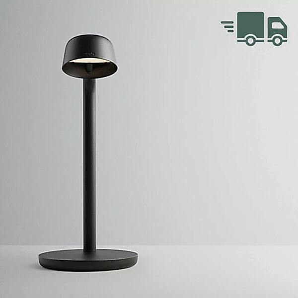 LED-Tischleuchte Motus Mini, dim to warm, schwarz günstig online kaufen