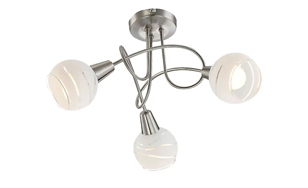 Globo Lighting Deckenleuchte   ¦ weiß ¦ Maße (cm): B: 39 H: 25 T: 39.0 Lamp günstig online kaufen