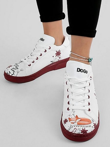DOGO Ace Low-Top Sneaker Spirit Animal Damen Sneaker Sneaker Handgefertigt günstig online kaufen