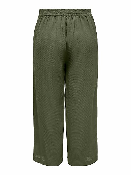 ONLY Palazzohose "ONLNOVA LIFE VIS CROP PALAZZO PANT SOLID" günstig online kaufen