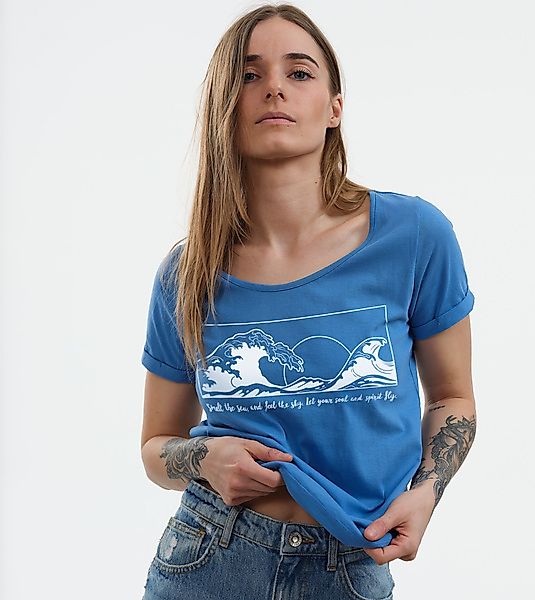 Shirt Taylor Sea & Sky Aus Bio-baumwolle günstig online kaufen