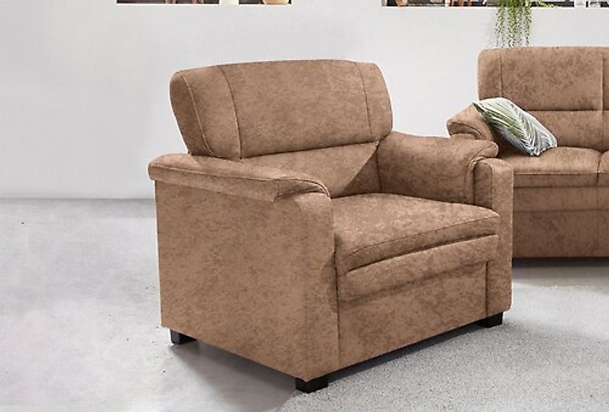 sit&more Sessel »Pisa«, mit Federkern günstig online kaufen
