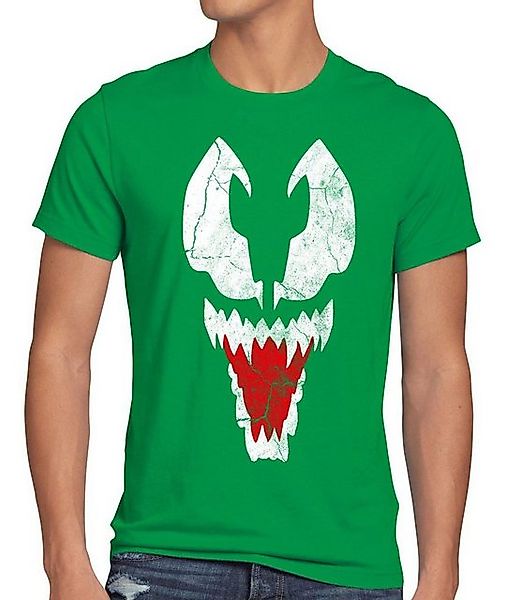 style3 T-Shirt Eddie Brock spider superheld schurke spinne man sheldon big günstig online kaufen
