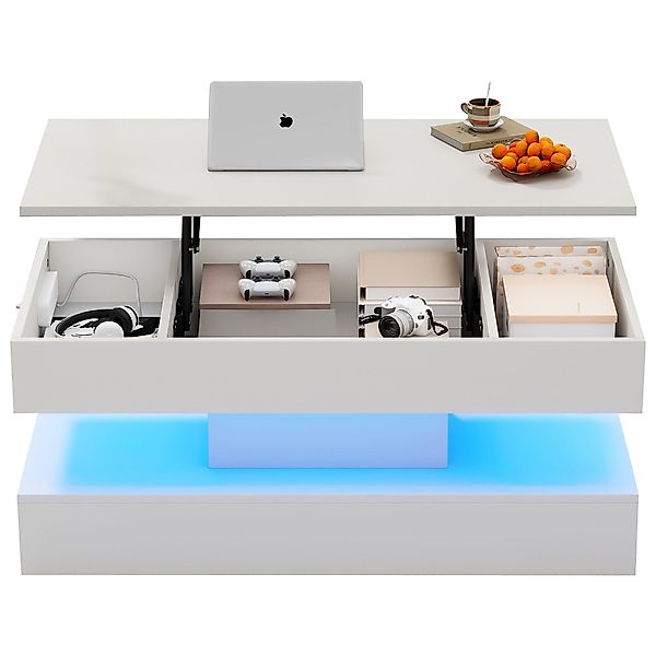 MODFU Couchtisch Wohnzimmertisch (Satztisch, Wohnzimmertisch, 1-St., günstig online kaufen