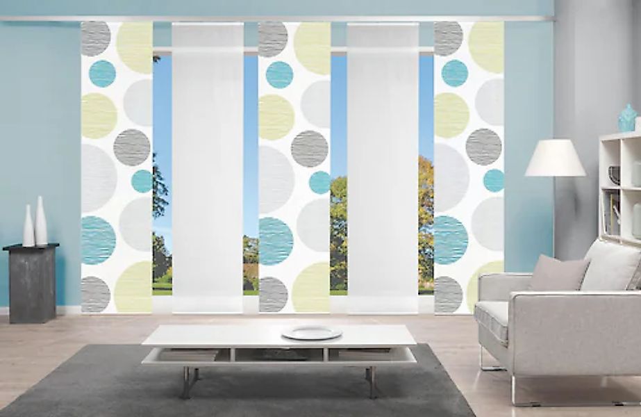 Vision S Schiebegardine »5ER SET BORDEN« Paneelwagen 5 Stk. tlg. HxB: 260x6 günstig online kaufen