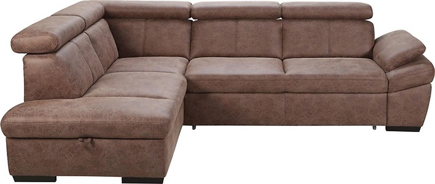 exxpo - sofa fashion Ecksofa »Salerno, klassisch modernes Funktionssofa, ho günstig online kaufen