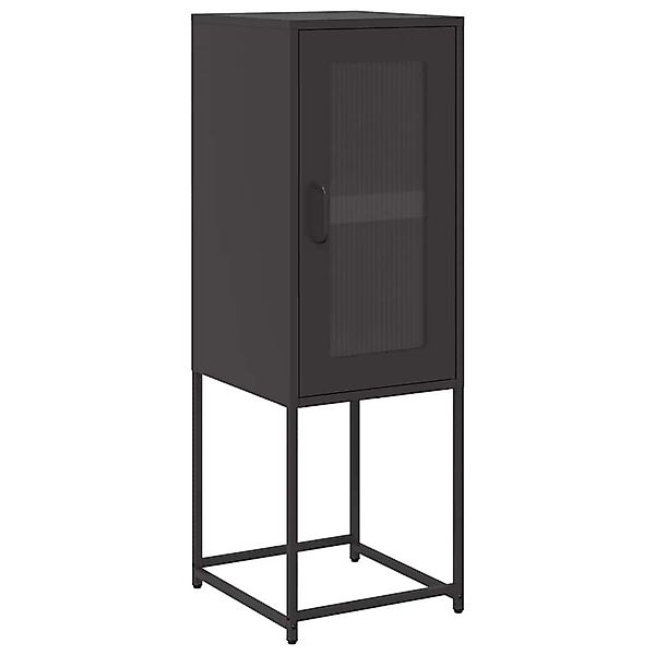 vidaXL Sideboard Sideboard Schwarz 36x39x107 cm günstig online kaufen