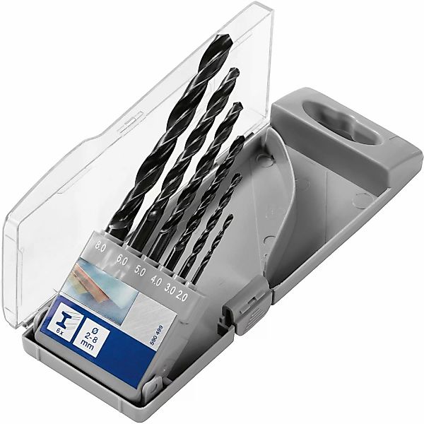 LUX-TOOLS Metallbohrer-Set Comfort 6-teilig günstig online kaufen