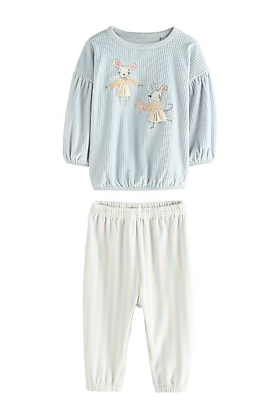 Next Pyjama Kuscheliger Fleece-Pyjama (2 tlg) günstig online kaufen