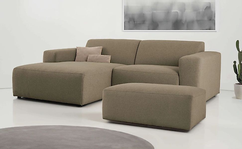 OTTO home Ecksofa »Koa,228cm, L-Form, Modulsofa, Webstoff, Cord, Struktur, günstig online kaufen