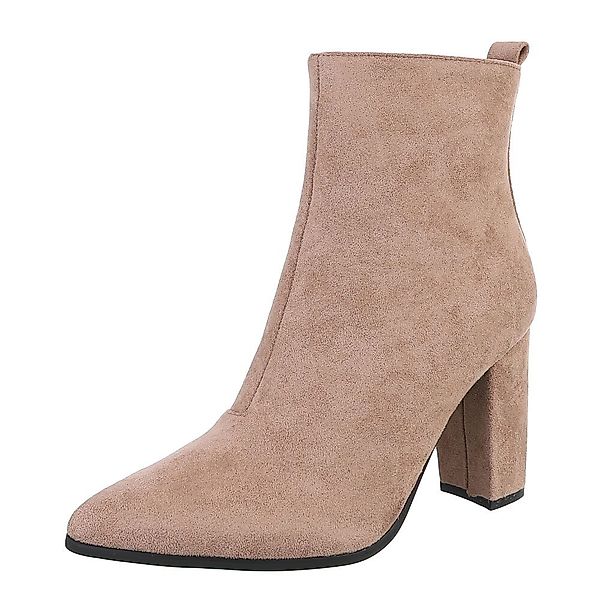 Ital-Design Elegante Stiefeletten mit Blockabsatz für günstig online kaufen