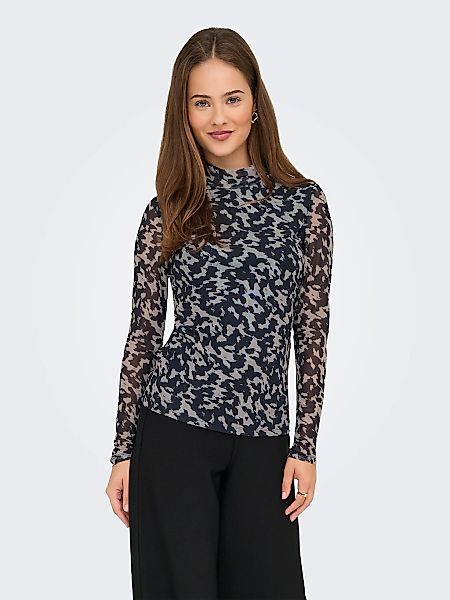 ONLY Langarmshirt "ONLERICA LIFE MESH L/S TOP JRS NOOS" günstig online kaufen